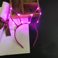 LED flashing bunny ears - RB.