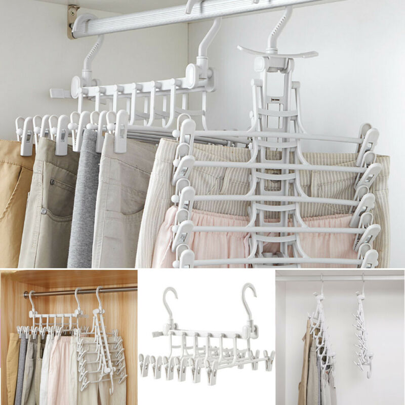 Space Saver Magic Hanging Clothes Hanger Rack - RB.