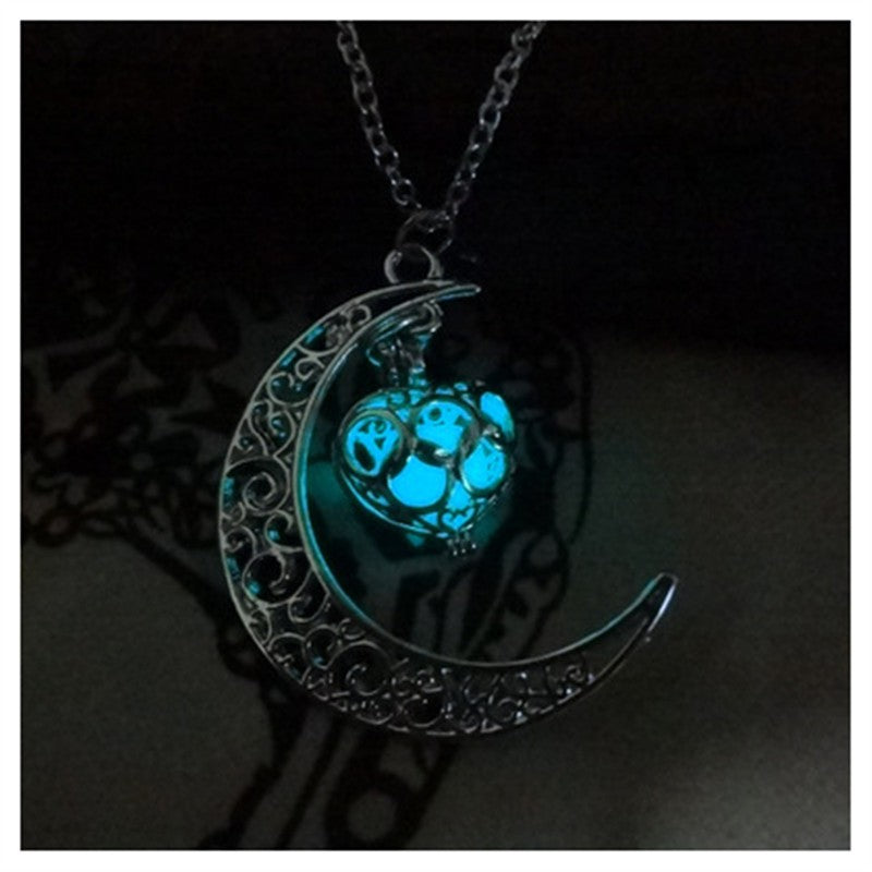 Glowing Pendant Necklace - RB.