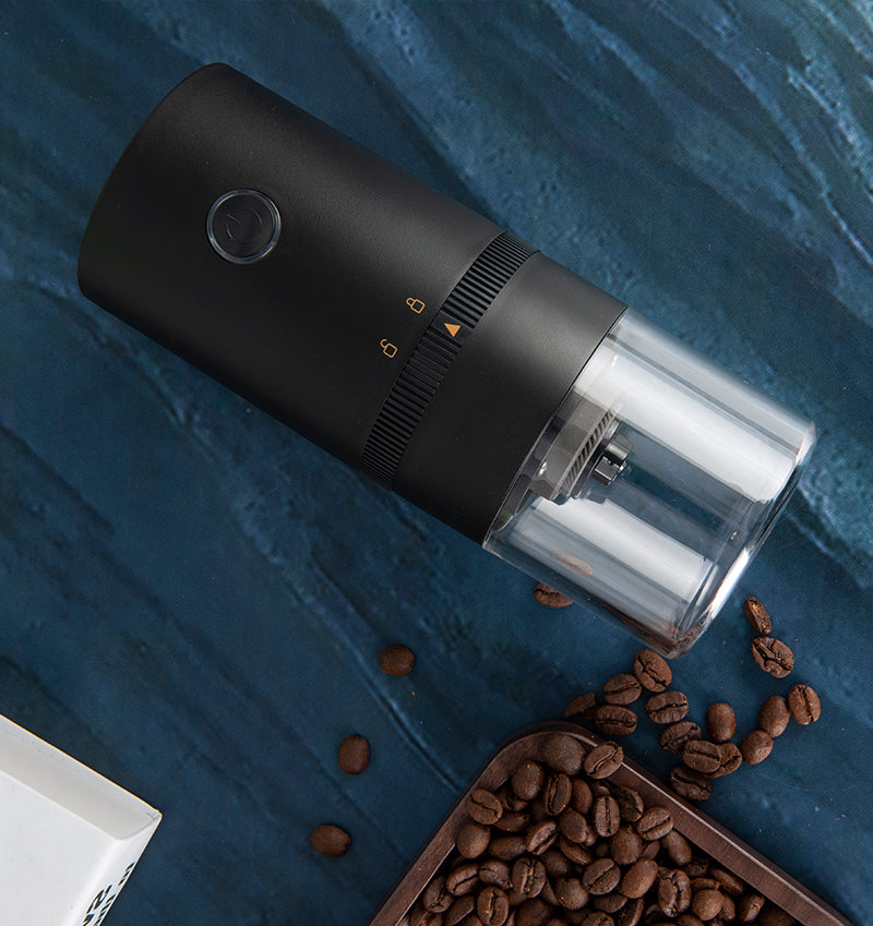 New Upgrade Portable Electric Coffee Grinder TYPE-C USB Charge Profession Ceramic Grinding Core Coffee Beans Grinder - RB.