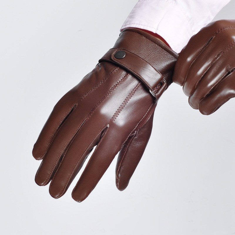 Men's Leather Gloves - RB.