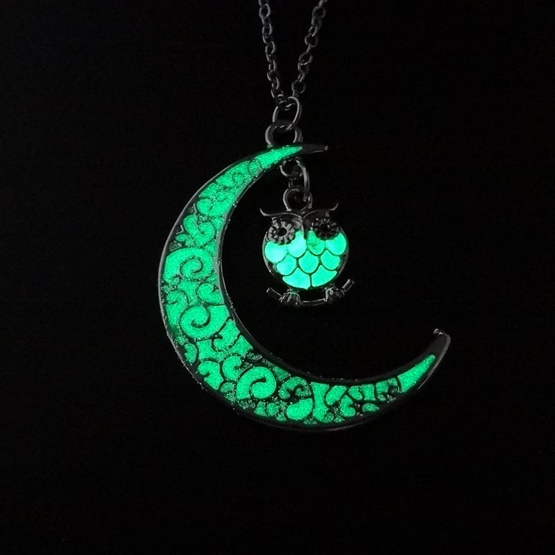 Glowing Pendant Necklace - RB.