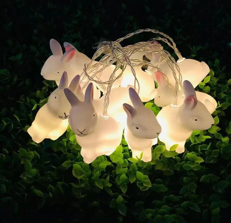 Easter Plastic Egg Lamp - RB.