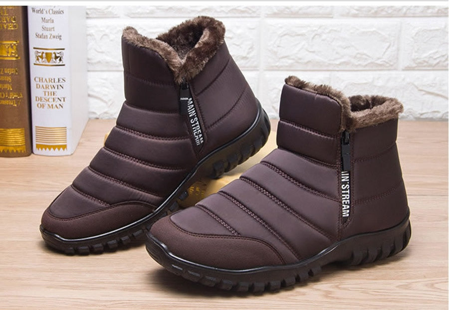 Get Unisex Waterproof Winter Boots Plus Size - RB.