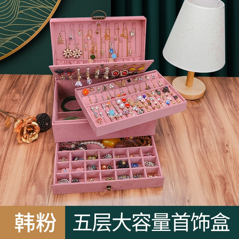 Velvet Jewelry Box - RB.