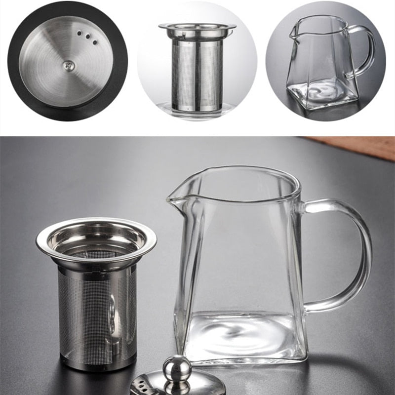 Kung Fu Heat-resistant Glass Teapot - RB.