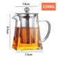 Kung Fu Heat-resistant Glass Teapot - RB.