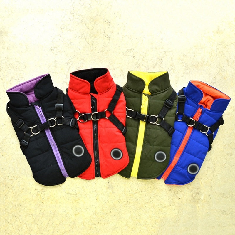 Waterproof Dog Harness Jacket - RB.