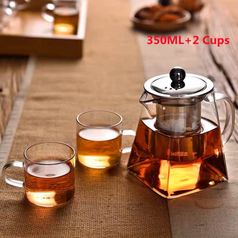 Kung Fu Heat-resistant Glass Teapot - RB.