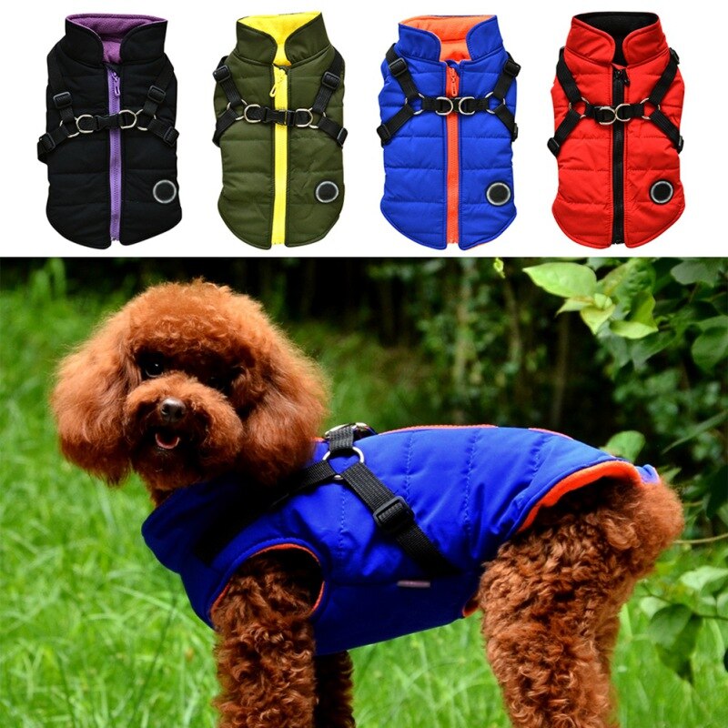 Waterproof Dog Harness Jacket - RB.