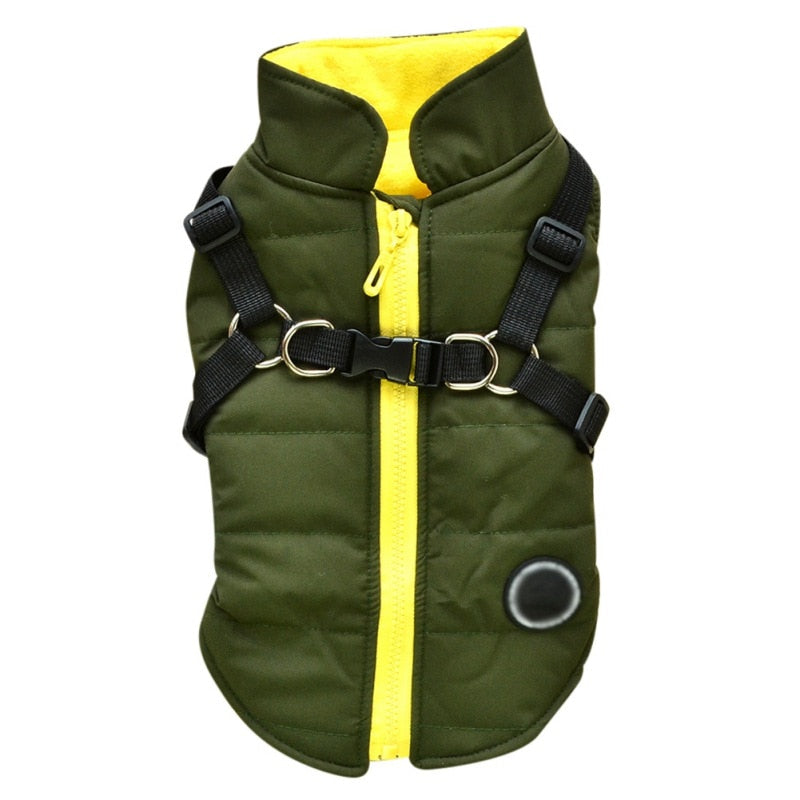 Waterproof Dog Harness Jacket - RB.