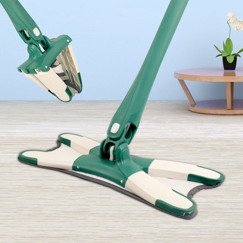 X Type Flat Floor Mop - RB.