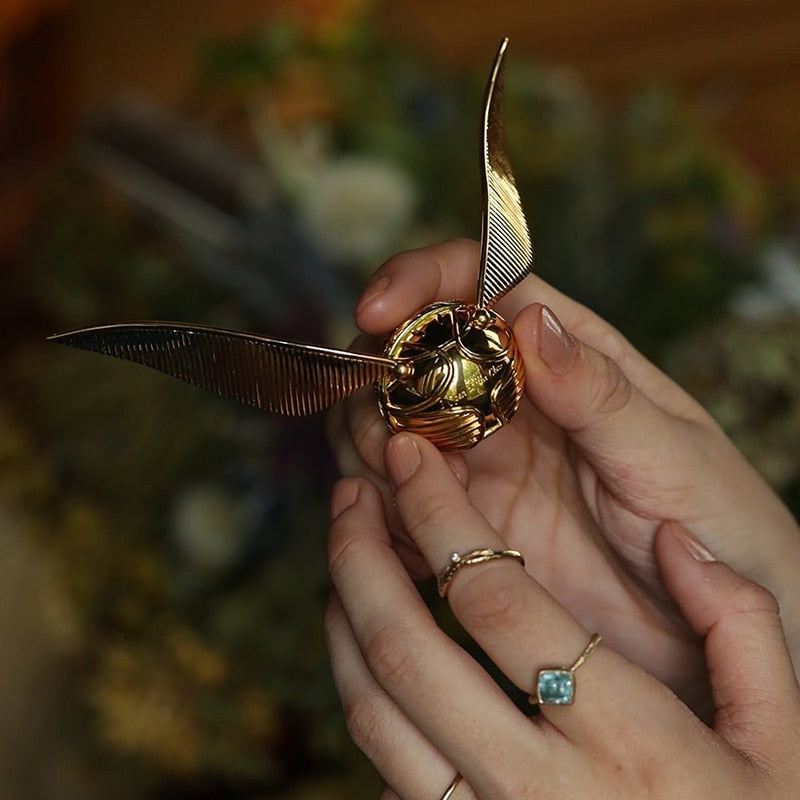 Gold Snitch Ring Box - RB.