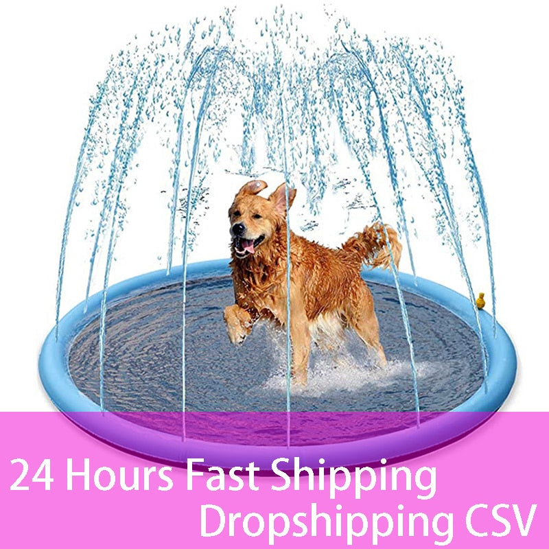 Splash Sprinkler Pad for Dogs - RB.