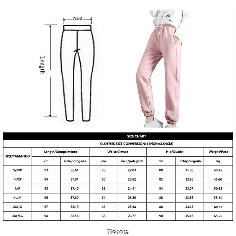 New Thick Fleece Guard Pants For Women - RB.