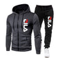 Two Piece Hoodie Trouser Warm Jogging Suits - RB.