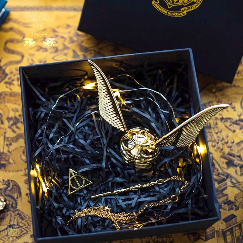 Gold Snitch Ring Box - RB.