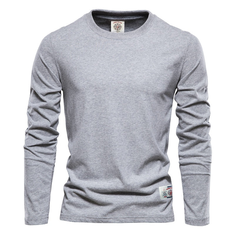 High Quality Long Sleeve Cotton T-Shirt - RB.