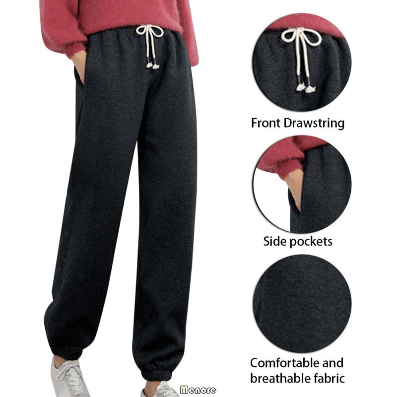 New Thick Fleece Guard Pants For Women - RB.