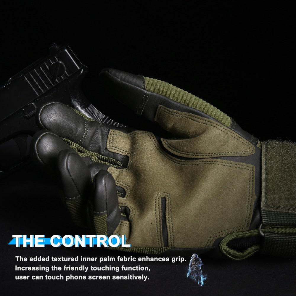 Touchscreen Knuckle Gloves - RB.