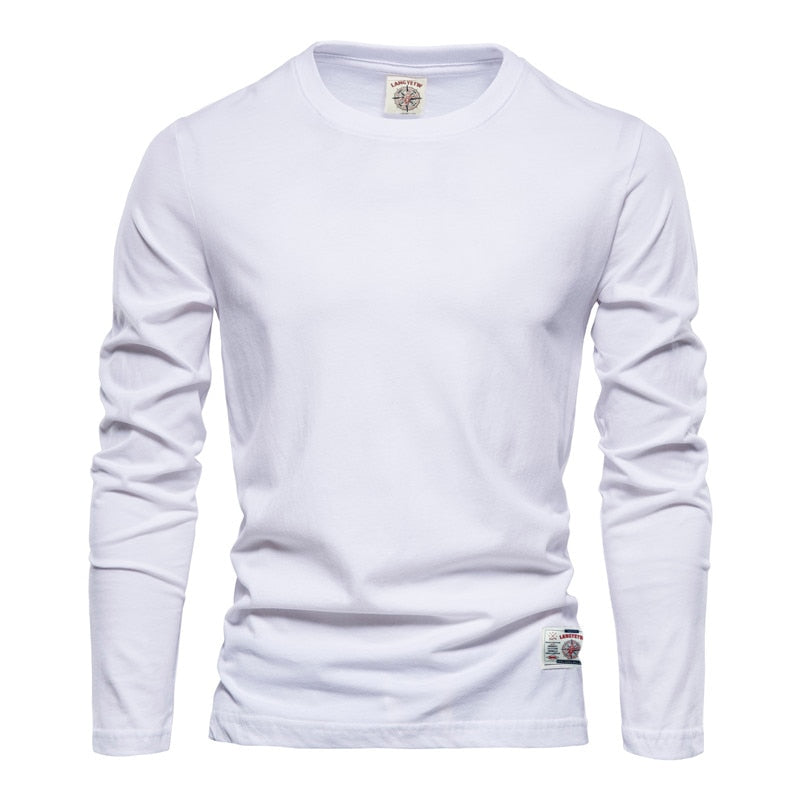 High Quality Long Sleeve Cotton T-Shirt - RB.