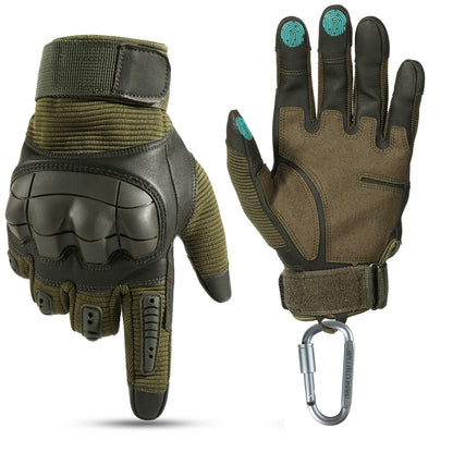 Touchscreen Knuckle Gloves - RB.