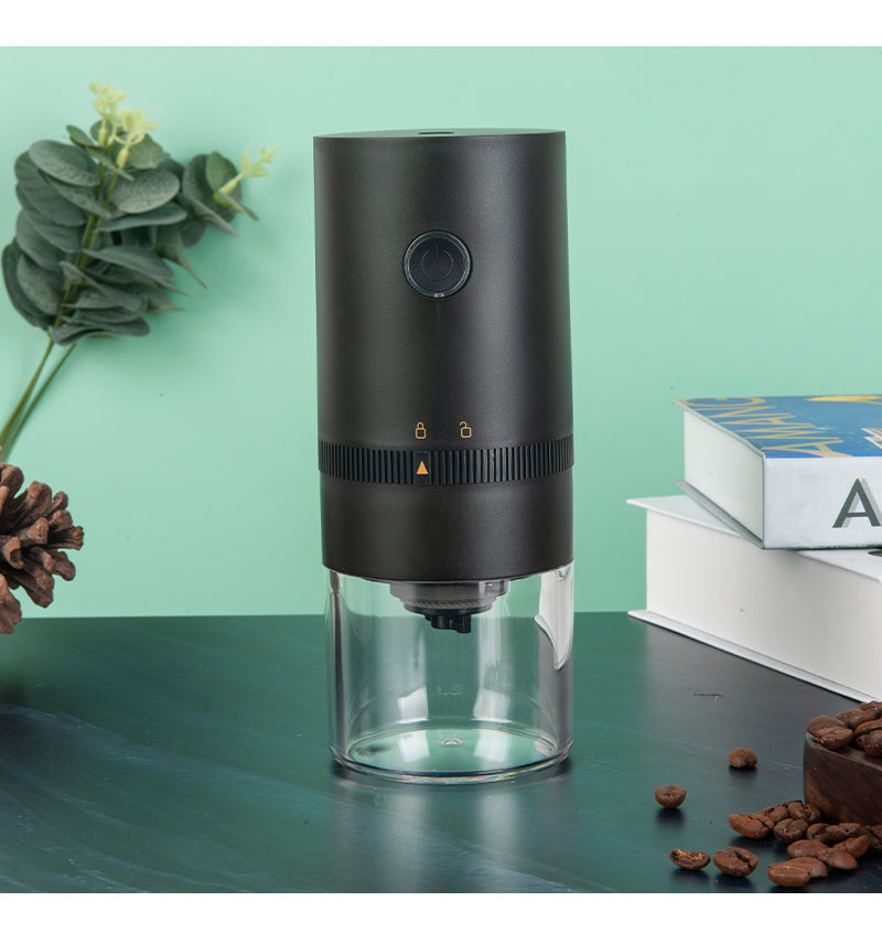 New Upgrade Portable Electric Coffee Grinder TYPE-C USB Charge Profession Ceramic Grinding Core Coffee Beans Grinder - RB.